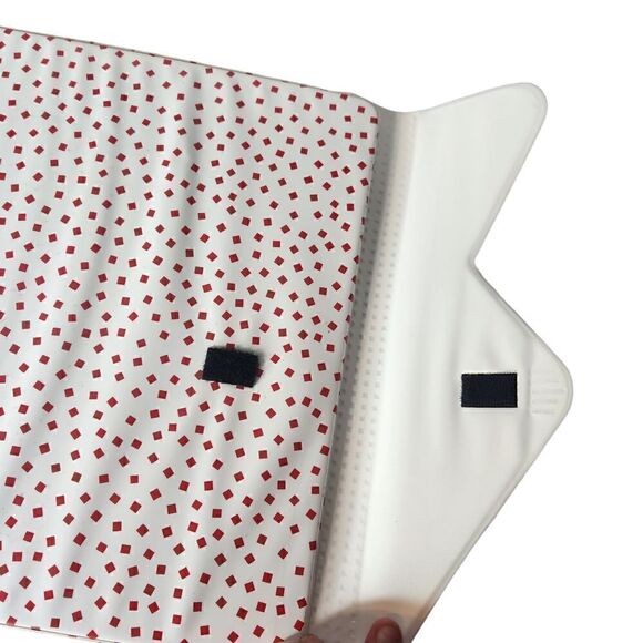 Vintage Mead Data Center Binder 29020 90s Y2K Red White Black - Picture 7 of 12